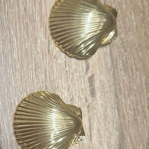 Mignonne Gavigan Gold Shell Earrings